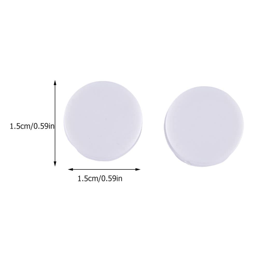 Kisangel Plastic Bell Ring Box Rattle Insert for Baby Toys Doll Repair and DIY Sewing Accessories Small Noise Maker for Plush Dolls Bears Pet Toys 0.59 X 0.59 X 0.31 in
