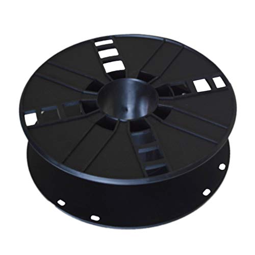 Preisvergleich Produktbild LIOOBO Kunststoffkabel, Aufbewahrungskabel, Kabelrolle, Organizer, Tidy Reel für Wohnwagen oder Wohnwagen, Schwarz