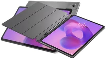 Lenovo Tab Plus tablet with a protective cover