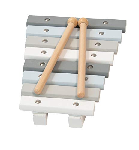 Coemo 3er Set Motorik Spielzeug Trio Holzeisenbahn Stecker Turm Xylophon Grundausstattung – Bild 3