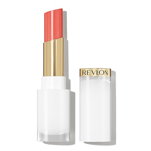 REVLON Super Lustrous Glass Shine Balm, Hydrating Tinted Lip Balm with Hyaluronic Acid, Aloe & Rose...