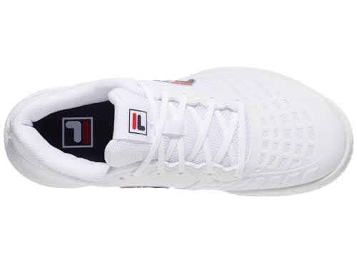 Fila Axilus 3 Women Shoes (White/Navy/Red) (White/Navy/Red, US Footwear Size System, Adult, Women, Numeric, Medium, 10)4