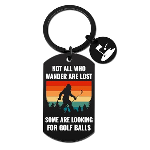 UIWIHHP Golf Gifts for Men Funny Golf Keychain Gifts for