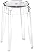 Kartell 4897B4 Charles Ghost - Sgabello 46 cm, Colore: Trasparente, 1 pezzo