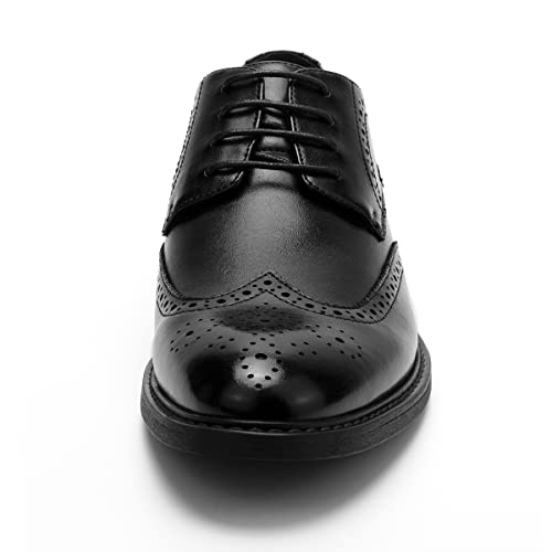 Image of Temeshu Men's Dress Shoes Casual Oxford Shoes Business Formal Shoes