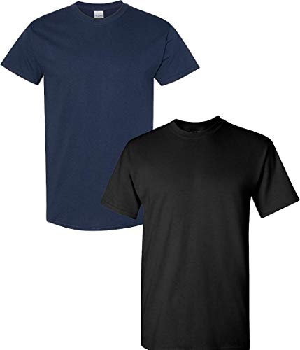 Gildan Men's Classic, 2-Pack XL-Navy-Black