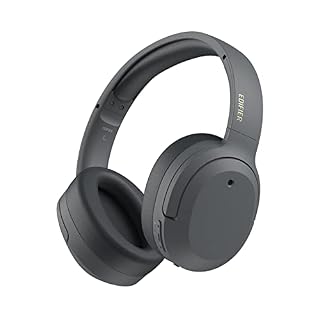 Edifier W820NB Plus Casque Bluetooth sans Fil, Hybride Casque Supra-Auriculaire avec Réduction de Bruit Active, Hi-Res LDAC Audio, Charge Rapide, Bluetooth 5.2 pour Voyages, Maison, Bureau, Gris - Les Beatles, Paul McCartney, John Lennon, RIngo Starr, George Harrison
