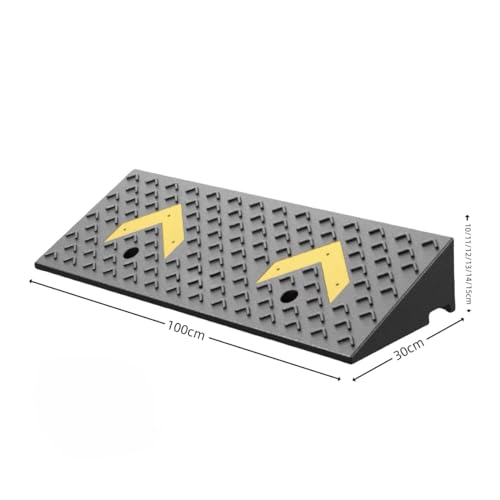 Rampa de Curb de Caucho 100x30x10cm para Vehículos miniatura 2