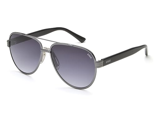 Image of IDEE Sunglasses| 100% UV Protected | Gradient | Full Rim | Pilot | Men | Large |Alloy Metal Frame | Gradient Polycarbonate Lens