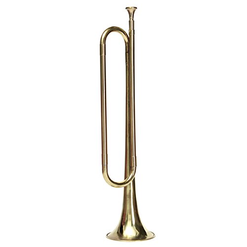 VIDOO Retro B Flat Bugle Trompete Schule Band Kavallerie Anfänger Militärorchester