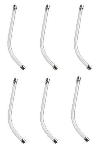 Genuine Plantronics (29960-01-6) 6-Pack Clear Voice Tube Replacement For Encore, Tristar and SupraPlus