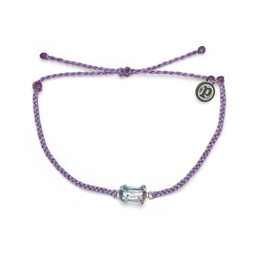 Image of Pura Vida Silver Mermaid Quartz Bracelet - Adjustable Band, Brand Charm