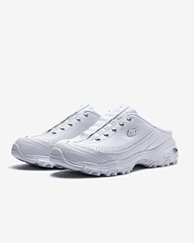 Skechers Sport Women's Bright Sky Fashion Sneaker, White/Silver, 8 M US | Image 2