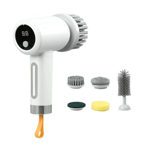 Brosse à récurer électrique pour éliminer le calcaire de douche - 2