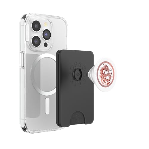 Chinese Dragon PopSockets PopWallet pour MagSafe – vue 3