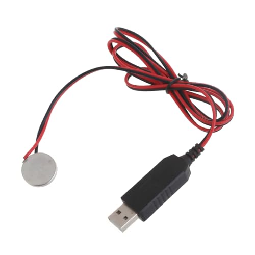 200cm USB to 3V CR2032 Fake Battery Charger Cord Power Adapters Cable Instead of 1x CR2032 Battery for Watch Remote