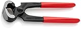Knipex Kneifzange schwarz atramentiert, mit Kunststoff überzogen 160 mm (SB-Karte/Blister) 50 01 160 SB