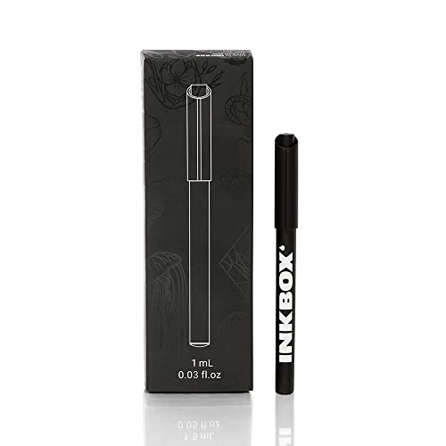 Inkboxフリーハンドマーカー - ペンタイプ、肌に優しい、2週間で消える、オーガニック、誰でも簡単に使える、保護シート付き