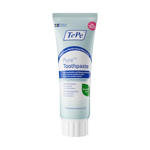 TePe Pure Zahnpasta, Milde Minze – Ansicht 1