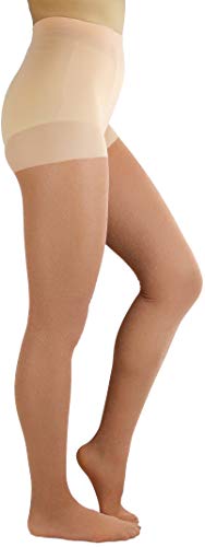 Image of ToBeInStyle Women's Shine & Shimmer Metallic Pantyhose Opaque Lurex Tights