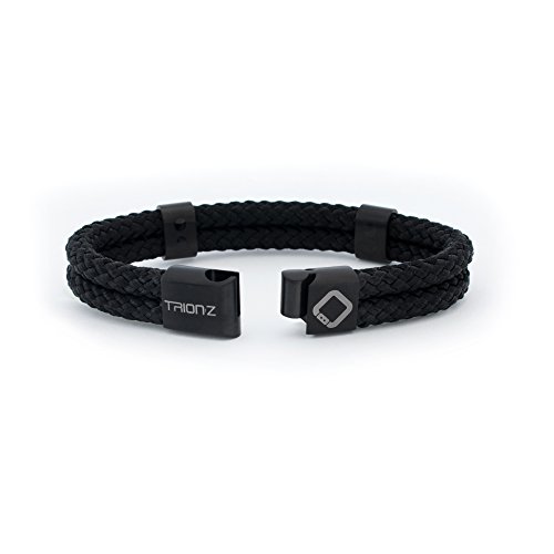 Trion:Z Zen Loop Duo Magnetic Field Therapy Wristband Featuring Patented ANSPO Technology for Carpal Tunnel Knee & Wrist Pain
