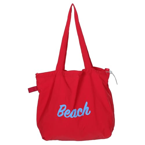 Capacity Canvas Tote Bag Versatile Shoulder Handbag for Shopping Beach Travel Cute and Stylish Design