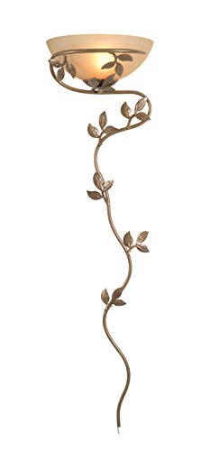 Kenroy Home 20624Glbr Flower Vine Wallchieres, 52 Inch Height, 15 Inch Width, 6.5 Inch, Golden Bronze #TOP4