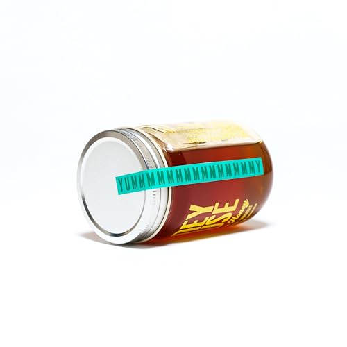 Miel Cruda y Sin Filtrar de Alfalfa en Frasco de Vidrio 12oz miniatura 4
