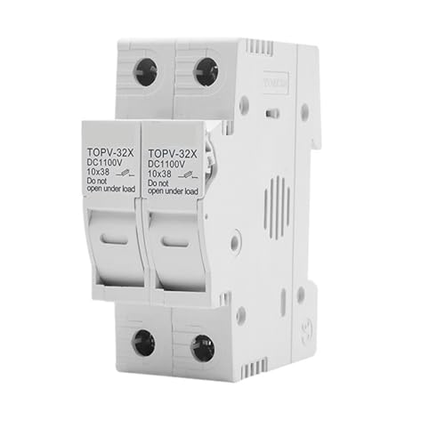 Porte-fusible photovoltaïque 1100V protégeant contre les surtensions CC
