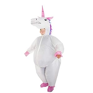 Bodysocks Fancy Dress Aufblasbares Deluxe-Ganzkörper-Einhorn-K... für Kinder