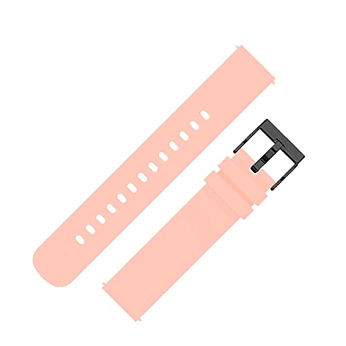 Image of Valente Premium Silicone Buckle 22 mm Watch Strap Compatible with Noise Colorfit Pro 3,Assist,Colorfit Ultra,Oneplus Watch, Fossil Gen 5E, Gen 5(44mm),Realme Watch 2 Pro