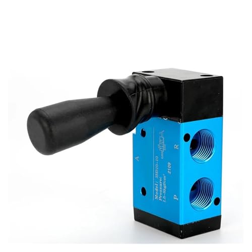 Vanne pneumatique 4H210-08 à commande manuelle et push pull 5/2 voies - 2