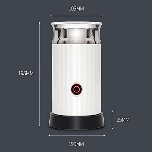 JHBNOIUKJS Frother de Leche, Molde de Leche eléctrica y vaporizador, Vapor de cerámica Antiadherente con frío y Caliente… - Imagen 3