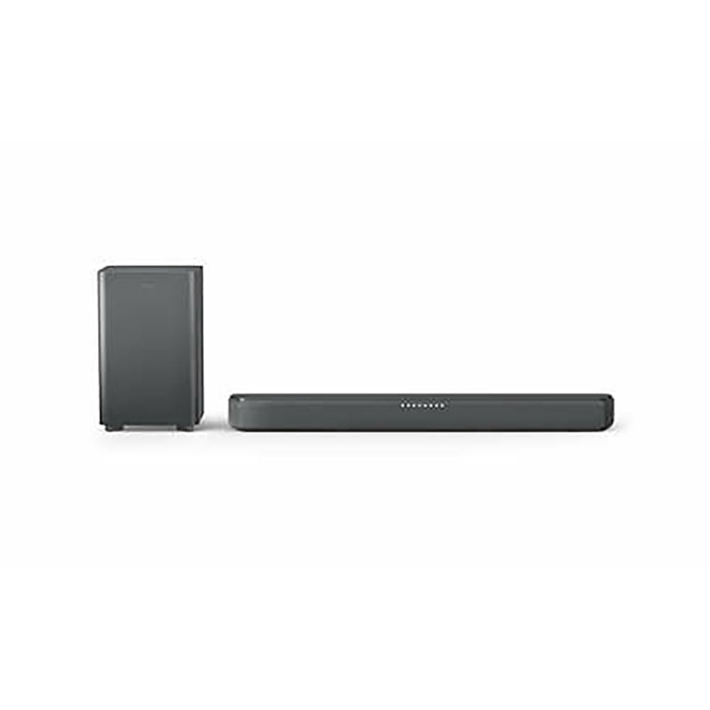 Philips 2.1 Channel Dolby Digital Plus Sound Bar TAB5309/10,Wireless Sub-Woofer, Wall Mountable, Bluetooth 5.4