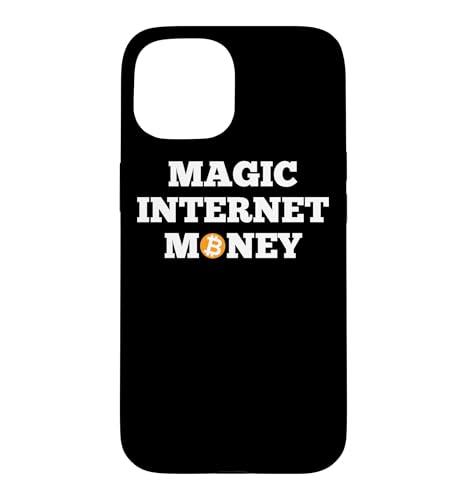 BTC Bitcoin Magic Internet Money Crypto Cryptocurrency Case for iPhone 15