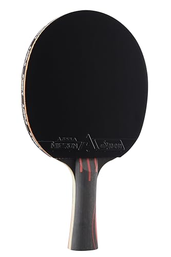 Image of JOOLA Infinity Overdrive - Professional Performance Ping Pong Paddle with Carbon Kevlar Technology - Black Rubber on Both Sides - Competition Table Tennis Racket for Advanced Training - Extreme Speed