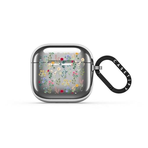 CASETiFY �~���[AirPods(��4����)�P�[�X �����O�t�� - �X�v�����O�{�^�j�J�� - �V���o�[