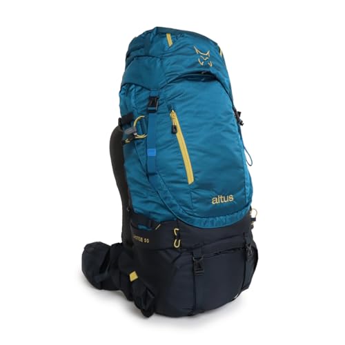 Mochila de trekking de 50L con espalda regulable C: AZUL TINTA T: U