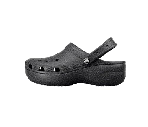 Image of Crocs Women's Classic Graphic Platform Clogs