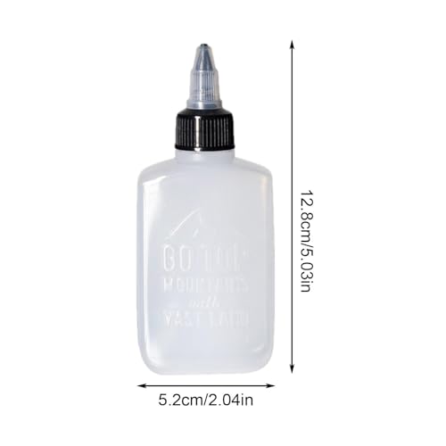 Miniatura 6 de Botellas Dispensadoras De Aceite Comestible, 100 Ml, Recipiente A Prueba De Fugas Para Especias Líquidas, Con Tapón Giratorio, Botellas Para Salsas, Botella Pequeña De Aceite De Camping Para Aceite De