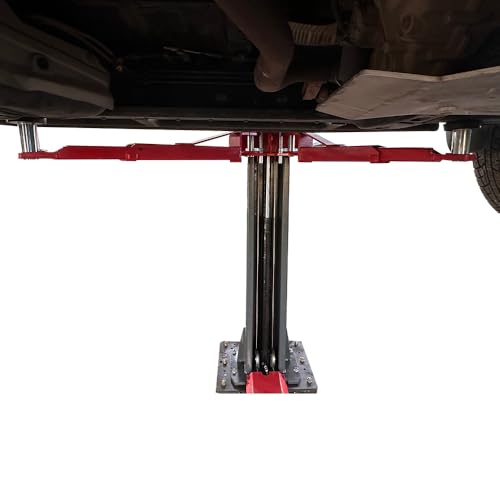 Hydraulic car lift garage