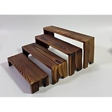 A Must-Have for Trade Shows and Home! Stackable Wooden Multi-Layer Display Stands - Perfume Storage/Dessert Table/Food Display | Multiple Sizes