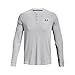 Under Armour Men's Waffle Henley, (012) Mod Gray / / Black, Small