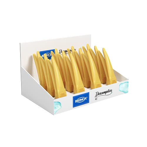 Espremedor de Alho Descomplica, Amarelo, Brinox