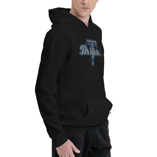 Tulsa Drillers Men'S Fleece Hoodie Sweatshirt Winter Casual Pullover With Pockets Hoodies2