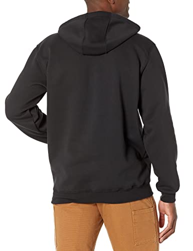 Carhartt Men's Exclusive Loose Fit Midweight Logo Graphic Sweatshirt, Black, Large #TOP1