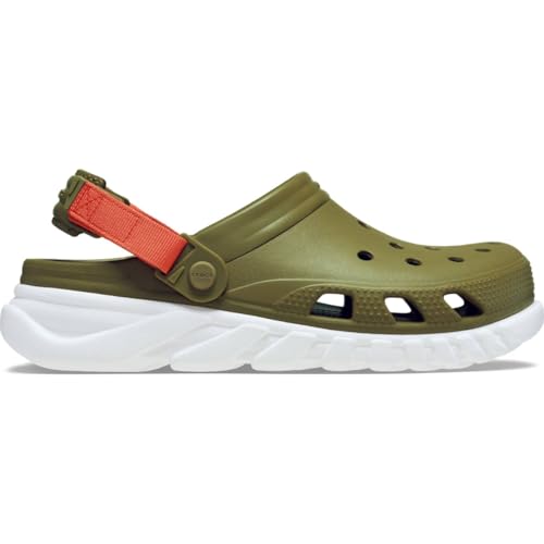 Crocs Unisex-Adult Duet Max II Clogs, Aloe, 7 Men-9 Women