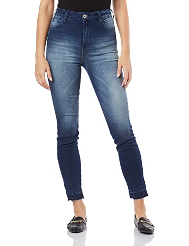 Calça Jeans Karen, Colcci, Feminino, Azul, 40