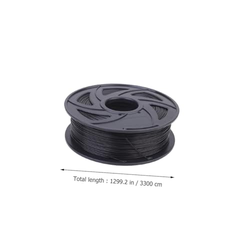 Filament PLA Silk Noir Mikikit Bobine 3D pour Impression Standard