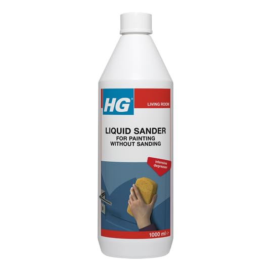 HG Liquid Sander Concentrated Pre Paint Cleaner, Degreaser by HG Cleaning Products, Degreasing Cleaner Removes Dirt & Grease Pre-Painting, Prepares Paintwork & Untreated Surfaces - 1 Litre (309100106)